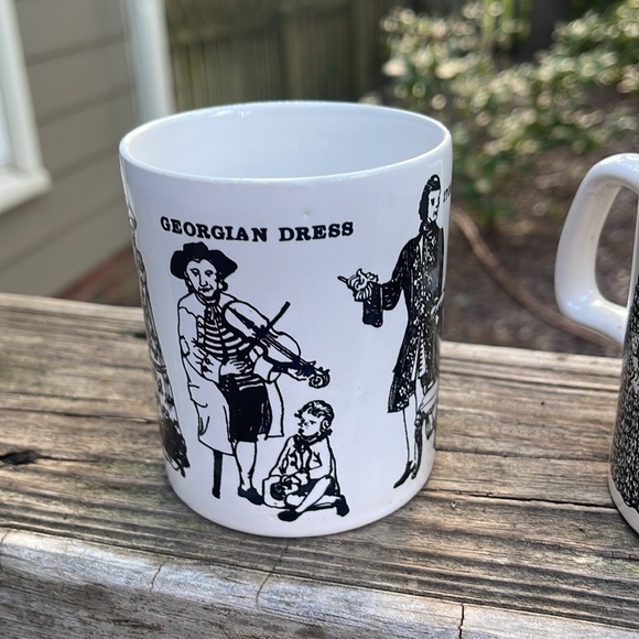 Vintage Staffordshire Potteries mug set - Picture 2 of 7